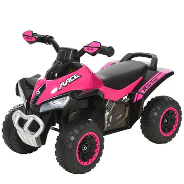 Aosom Toddler Push Car Foot-to-Floor 4 Wheels Music Light Pink for Kids 18-36 Months - product image 1