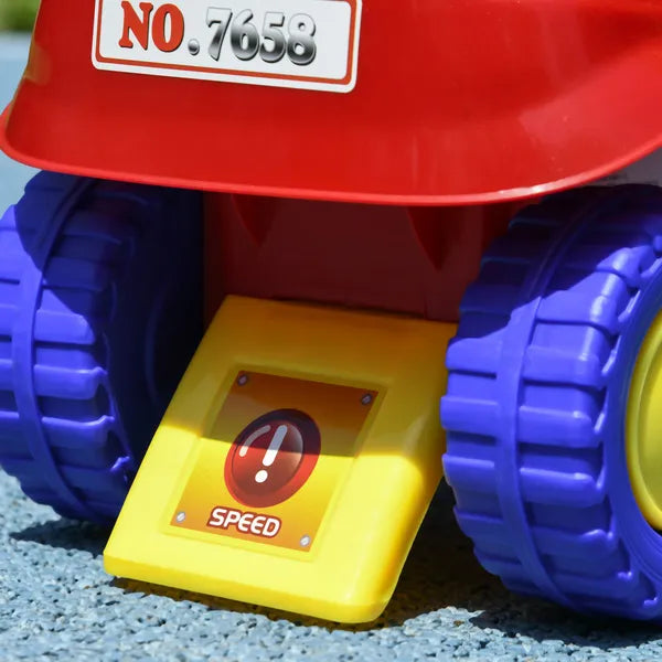 Toddler Ride On Fire Truck with Music, Horn, Under Seat Storage, for Kids 18-36 Months, Red - product image 9