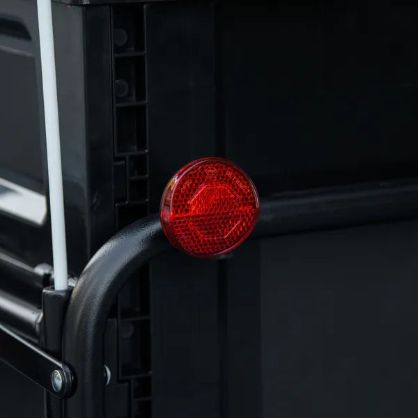 Trailer for Bike, Bicycle Cargo Trailer with Removable Storage Box, Galvanized Bottom - product image 9