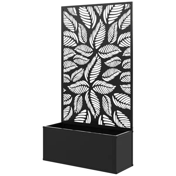 Outsunny Trellis Garden Bed, Freestanding or Wall Mounted Flower Bed for Climbing Plants, Outside Garden, Inside Balcony - product image 1