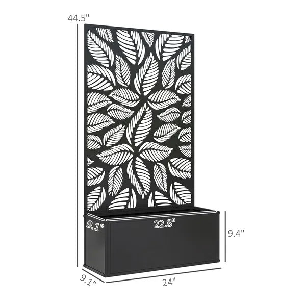 Outsunny Trellis Garden Bed, Freestanding or Wall Mounted Flower Bed for Climbing Plants, Outside Garden, Inside Balcony - product image 3