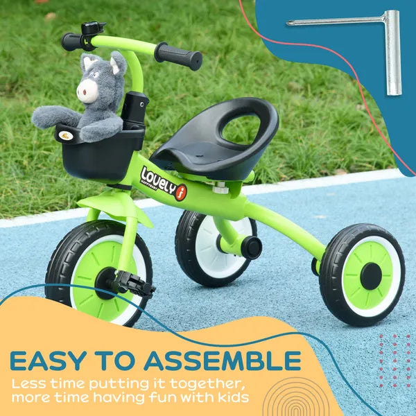 Tricycle for Kids Age 2-5, Toddler Bike for Children, Green - product image 7