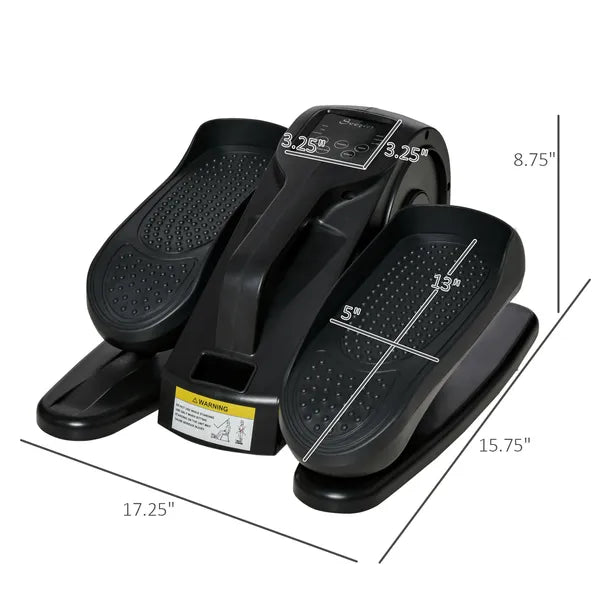 Soozier Under Desk Elliptical Foot Pedal Exerciser with Adjustable Speed Remote LCD - product image 3