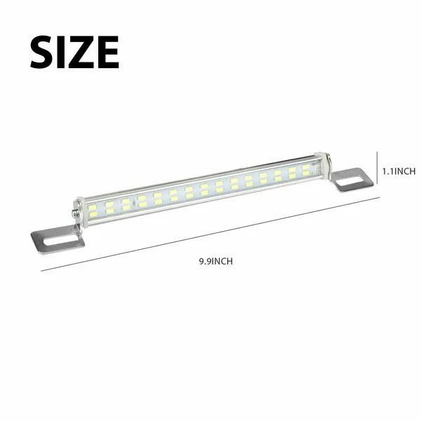 12V Universal LED License Plate and Backup Light Bar 6000K - product view 7