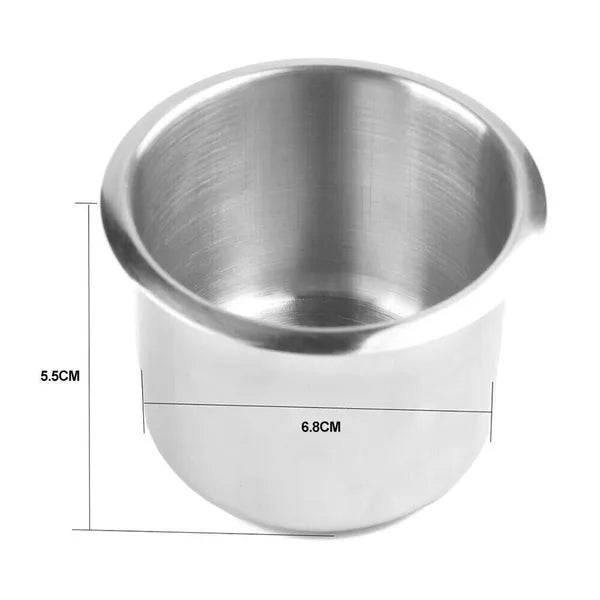 2 Pack Stainless Steel Recessed Cup Holders for Car Boat RV and Marine Use - product view 3