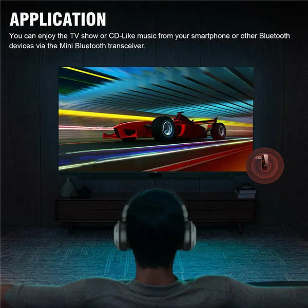 Bluetooth 5.0 2 in 1 Transmitter Receiver Audio Adapter with 3.5mm AUX - product view 4