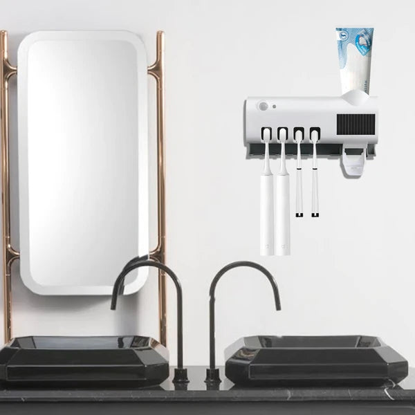 UV Toothbrush Holder with Automatic Toothpaste Dispenser - product view 15