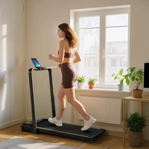 Soozier Foldable Walking Pad Treadmill 0.6-6.2 MPH with Incline LED Display and Remote Control - product image 10