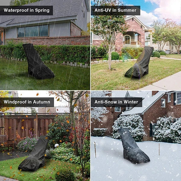 Waterproof Heavy Duty Lawn Mower Cover with UV Protection Universal Fit - product view 4