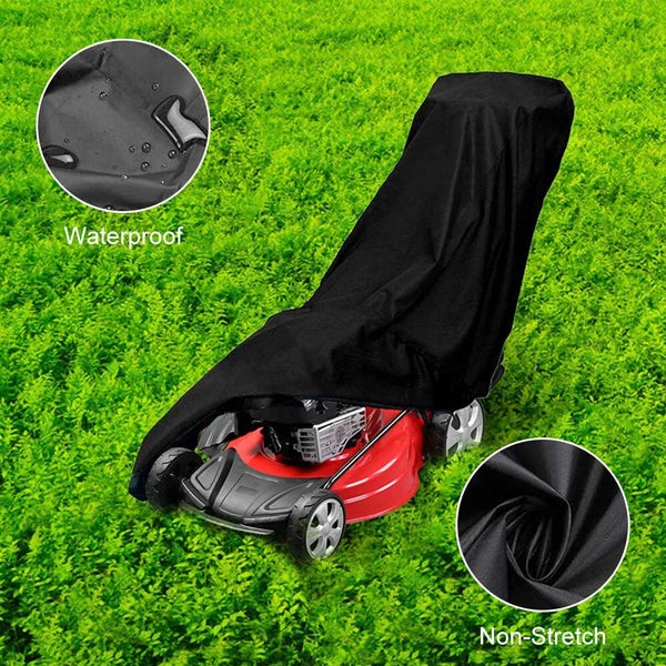 Waterproof Heavy Duty Lawn Mower Cover with UV Protection Universal Fit - product view 16