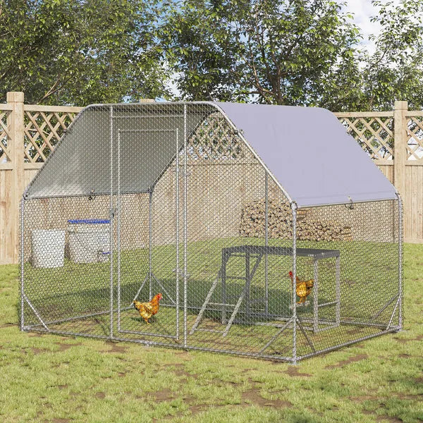 Wooden Chicken Swing Set Gray Activity Center for 3-4 Chickens with Multiple Roosting Perches for Resting Play - product image 10