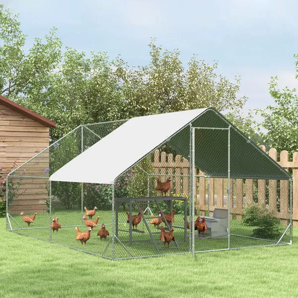 Wooden Chicken Swing Set Gray Activity Center for 3-4 Chickens with Multiple Roosting Perches for Resting Play - product image 8