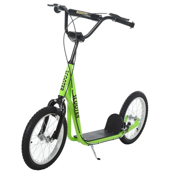 Youth Scooter, Kick Scooter for Kids 5+, Light Green, Adjustable Handlebar, Dual Brakes - product image 11