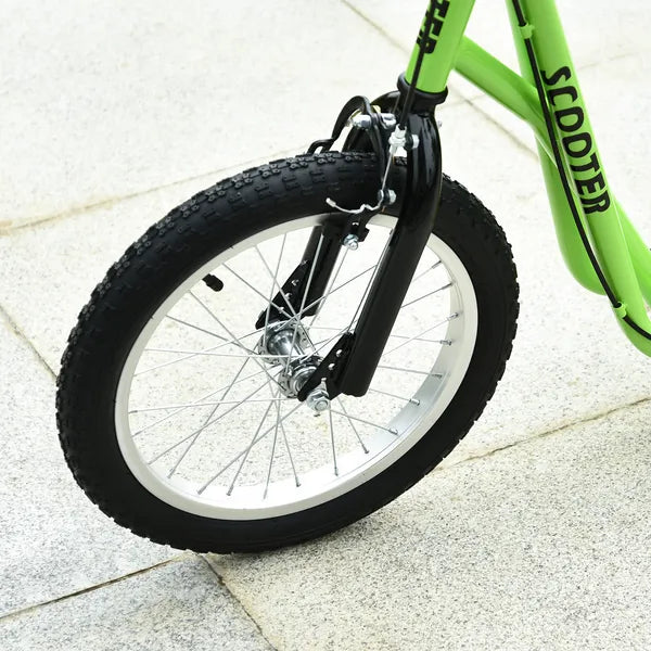 Youth Scooter, Kick Scooter for Kids 5+, Light Green, Adjustable Handlebar, Dual Brakes - product image 9