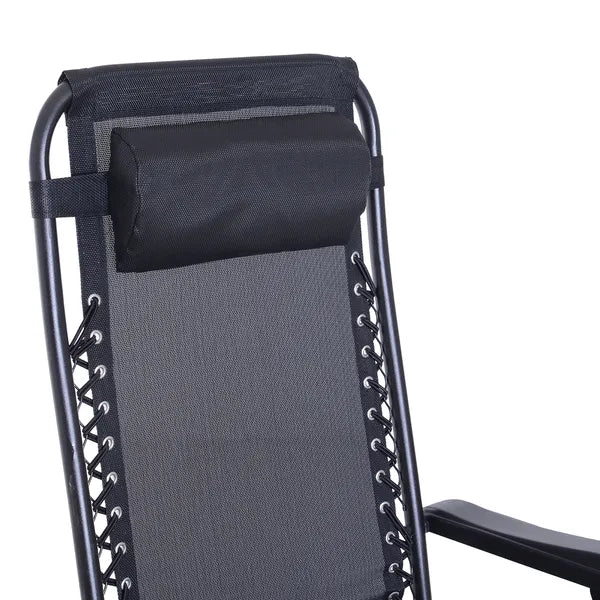Zero-G Zen Outdoor Zero Gravity Rocking Chair with Headrest, Tray and Phone Holder - product image 9
