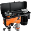 12-Inch 5A 120V Variable-Speed Benchtop Drill Press with Laser and Work Light