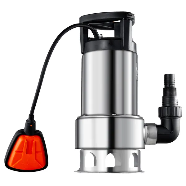 1 HP 4020 GPH Submersible Sump Pump, 30 ft Lift, Automatic Float Switch