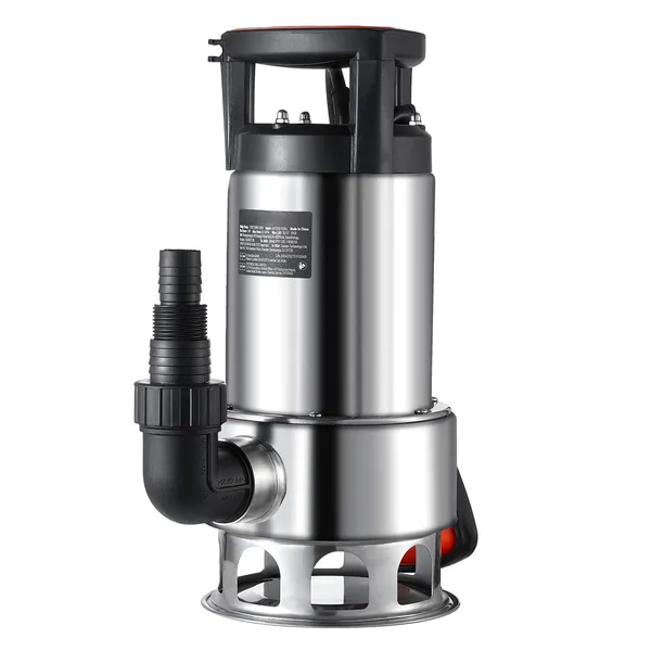 1 HP 4020 GPH Submersible Sump Pump, 30 ft Lift, Automatic Float Switch