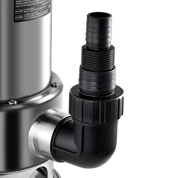 1 HP 4020 GPH Submersible Sump Pump, 30 ft Lift, Automatic Float Switch