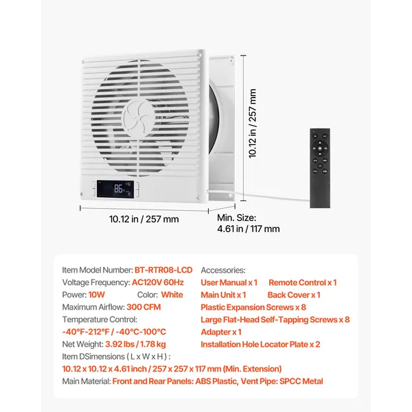 75-inch-room-to-room-fan-2-in-1-305-cfm-through-wall-fan-with-remote-control-two-way-airflow-10-speed-ventilation-quiet-vent-for-kitchen-living-laundry-room-workshop-6.webp 7.5-Inch 305 CFM Room-to-Room Fan with Remote and Two-Way Airflow