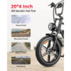 Amyet G60 Peak Electric Bikes.