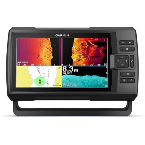 Garmin-Striker-Vivid-9sv_1.png Garmin Striker Vivid 9sv, Easy-to-Use 5-inch Color Fishfinder and Sonars Transducer, Vivid Scannings Sonar Color Palettes, 9 inch (010-02554-00)