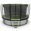 JumpFlex Hero Round Outdoor Backyard Trampoline