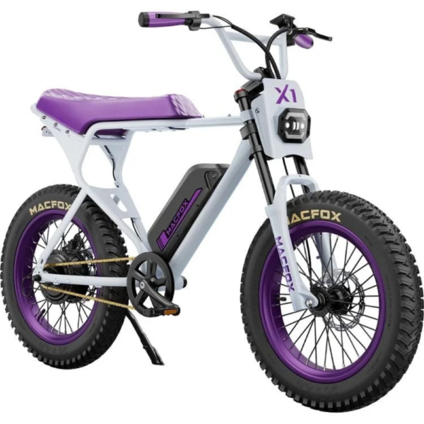 Macfox-Electrics-Bike-X1S-x-Bs.zays_4.png Macfox X1S x Bs.zay Electric Bike - 750W Peak, 48V 10.4Ah, 25 MPH