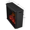 Real Flame Chateau Corner Electric Fireplace
