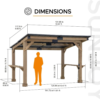 SUNJOY-10-ft.-x-12-ft.-Matte-Black-Cedar-Framed-Wooden-Gazebo_1.png SUNJOY 10 ft. x 12 ft. Matte Black Cedar Framed Wooden Gazebo