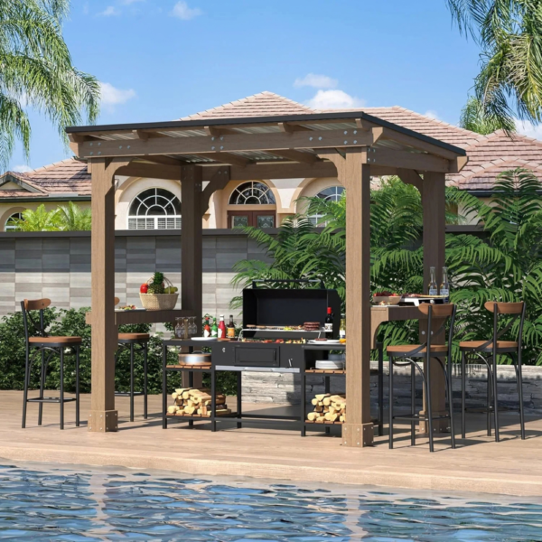 Veikous-D-Wooden-Grills-Gazebo-Outdoor-with-Steel-Roof_1.png Veikous D Wooden Grills Gazebo Outdoor with Steel Roof