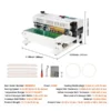 continuous-bag-band-sealing-machine-024-047-in6-12-mm-seal-width-horizontal-band-sealer-machine-with-digital-temperature-control-bag-sealer-for-002-08-mm-plastic-bags-with-count-function-3.webp Horizontal Continuous Band Sealer, 6-12 mm Seal Width, Digital Control and Counter
