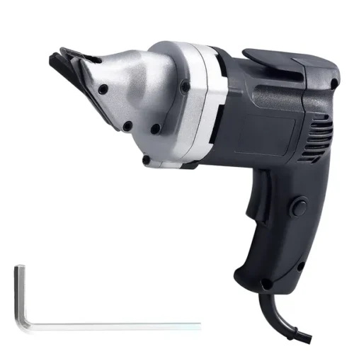 electric-metal-shear-40-amp-corded-sheet-metal-cutter-with-360-degree-swivel-head-variable-speed-continuous-cutting-clean-cut-for-18ga-galvanized-steel-20-ga-stainless-steel-2500-spm.webp 4A Electric Metal Shear, 2500 SPM, 360° Swivel Head