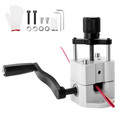 Manual Wire Stripping Machine, 0.06-1 Inch, Hand Crank or Drill Powered