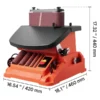 oscillating-belt-and-spindle-sander-2400rpm-benchtop-spindle-sander-with-58-stroke-5-sleeves-12-2-24-x-386-sanding-belt-for-woodworking-furniture-finishing-diy-projects-7.webp Oscillating Belt and Spindle Sander, 2400 RPM, 24 x 3.86-Inch Belt