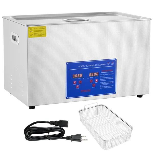professional-ultrasonic-cleaner-30-l-ultrasonic-jewelry-cleaner-with-digital-timer-heater-stainless-steel-industrial-sonic-cleaner-40khz-for-glasses-watches-rings-small-parts-8.webp 30L 40kHz Ultrasonic Cleaner with Digital Timer and Heater