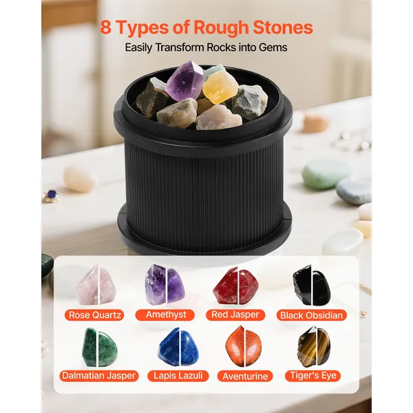 rock-tumbler-1-lb-rock-polishing-machine-rocks-tumbling-kit-with-4-speed-adjustment-19-day-timer-direct-drive-motor-rocks-polishing-kit-for-rose-quartz-amethyst-quiet-operation-6.webp 1 lb Rock Tumbler with 4 Speeds, 1-9 Day Timer and Direct-Drive Motor