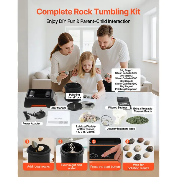 rock-tumbler-1-lb-rock-polishing-machine-rocks-tumbling-kit-with-4-speed-adjustment-19-day-timer-direct-drive-motor-rocks-polishing-kit-for-rose-quartz-amethyst-quiet-operation-8.webp 1 lb Rock Tumbler with 4 Speeds, 1-9 Day Timer and Direct-Drive Motor