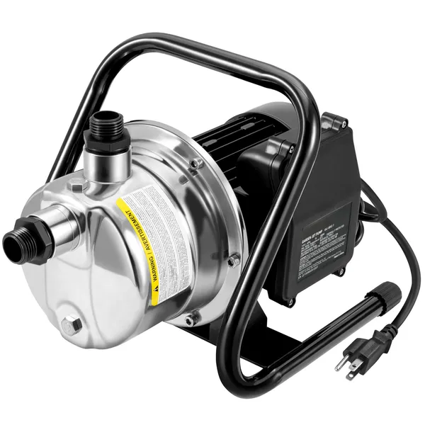 1.1 HP 115V Shallow Well Pump, 978 GPH, 131 ft Head, 40 PSI