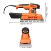 sheet-sander-12-sheet-25a-electric-sander-for-woodworking-max-12000rpm-variable-speed-sheet-finishing-sander-with-sandpaper-and-dust-box-for-wood-polishing-sanding-7.webp 1/2-Sheet 320W Variable-Speed Electric Sander, 6000-12000 RPM