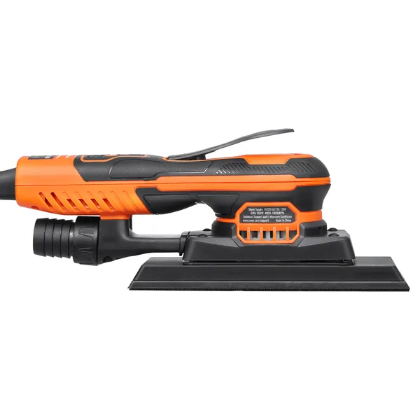 3/8-Sheet 3A Brushless Variable-Speed Sander, 10,000 RPM