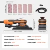 3/8-Sheet 3A Brushless Variable-Speed Sander, 10,000 RPM